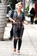 HILARY DUFF Out and About in Los Angeles 06/03/2015