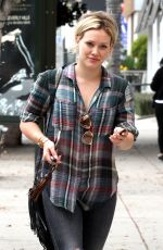 HILARY DUFF Out and About in Los Angeles 06/03/2015