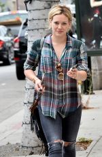 HILARY DUFF Out and About in Los Angeles 06/03/2015