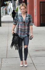 HILARY DUFF Out and About in Los Angeles 06/03/2015