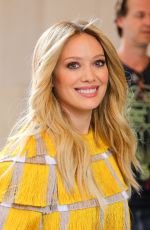 HILARY DUFF Out and About in New York 06/15/2015