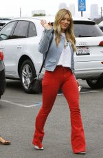 HILARY DUFF Out and About in Studio City 06/04/2015