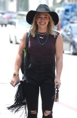 HILARY DUFF Out and About in West Hollywood 06/01/2015