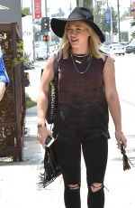 HILARY DUFF Out and About in West Hollywood 06/01/2015