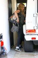 HILARY DUFF Out and About in West Hollywood 06/10/2015
