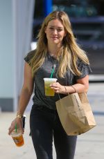 HILARY DUFF Out and About in West Hollywood 06/10/2015