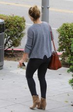 HILARY DUFF Out for Lunch in Beverly Hills 06/13/2015