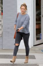 HILARY DUFF Out for Lunch in Beverly Hills 06/13/2015