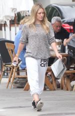 HILARY DUFF Out in Studio City 06/04/2015