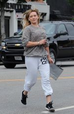 HILARY DUFF Out in Studio City 06/04/2015