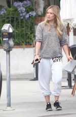 HILARY DUFF Out in Studio City 06/04/2015