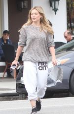 HILARY DUFF Out in Studio City 06/04/2015