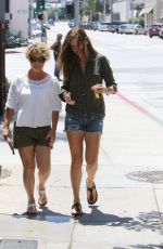 HILARY SWANK Heading to Zinque Restaurant in Los Angeles 06/20/2015
