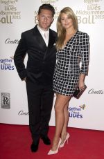 HOLLY VALANCE at Together for Short Lives Midsummer Ball in London