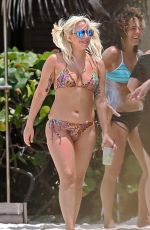 LADY GAGA in Bikini at a Beach in Bahamas 06/14/2015