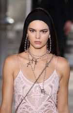 KENDALL JENNER on the Runway of Givenchy Fashion Show in Paris