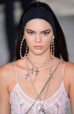 KENDALL JENNER on the Runway of Givenchy Fashion Show in Paris