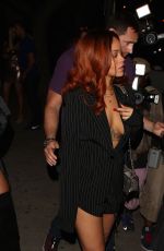 RIHANNA Arrives at Hooray Henry\