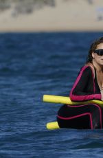 MARIAH CAREY in Wetsuit at a Beach in Italy 06/22/2015