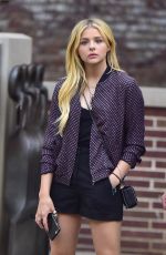 CHLOE MORETZ Out and About in New York 06/22/2015