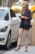 CHLOE MORETZ Out and About in New York 06/22/2015