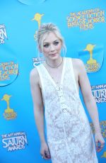 EMILY KINNEY at 2015 Saturn Awards in Burbank