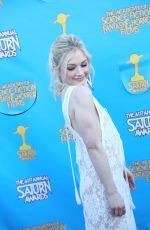 EMILY KINNEY at 2015 Saturn Awards in Burbank