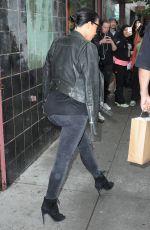 KIM KARDASHIAN Leaves Her Home in New York 06/01/2015