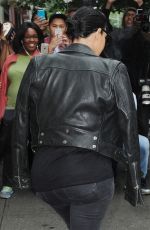 KIM KARDASHIAN Leaves Her Home in New York 06/01/2015