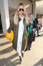 KHLOE KARDASHIAN Arrives at Los Angeles International Airport 05/31/2015