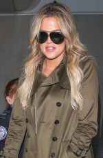 KHLOE KARDASHIAN Arrives at Los Angeles International Airport 05/31/2015