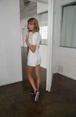 TAYLOR SWIFT at Keds and Taylor Swift 1989 Style Event at Canoe Studios in New York