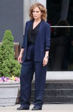 JENNIFER LOPEZ on the Set of Shades of Blue 06/05/2015