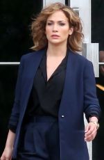 JENNIFER LOPEZ on the Set of Shades of Blue 06/05/2015