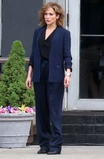 JENNIFER LOPEZ on the Set of Shades of Blue 06/05/2015