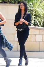 SELENA GOMEZ Out and About in Burbank 06/18/2015