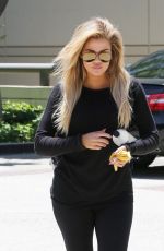 KHLOE KARDASHIAN Heading to a Gym in Westlake Village 06/25/2015