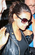 MILA KUNIS at Los Angeles International Airport 06/25/2015
