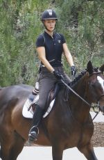 IGGY AZALEA at Horeback Riding in Calabasas 06/04/2015