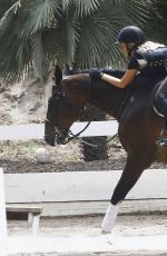 IGGY AZALEA at Horeback Riding in Calabasas 06/04/2015