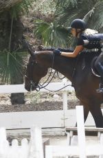 IGGY AZALEA at Horeback Riding in Calabasas 06/04/2015