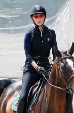 IGGY AZALEA at Horseback Riding in Calabasas 06/03/2015