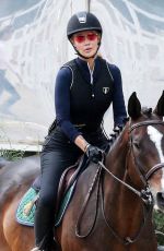 IGGY AZALEA at Horseback Riding in Calabasas 06/03/2015