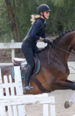 IGGY AZALEA at Horseback Riding in Calabasas 06/03/2015