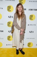 IMOGEN POOTS at Bamcinemafest 2015 The End of Tour in New York