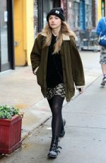 IMOGEN POOTS Out and About in New York 06/01/2015