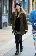 IMOGEN POOTS Out and About in New York 06/01/2015