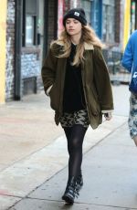 IMOGEN POOTS Out and About in New York 06/01/2015