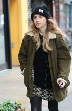 IMOGEN POOTS Out and About in New York 06/01/2015
