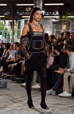 IRINA SHAYK on the Runway of Givenchy Fashion Show in Paris